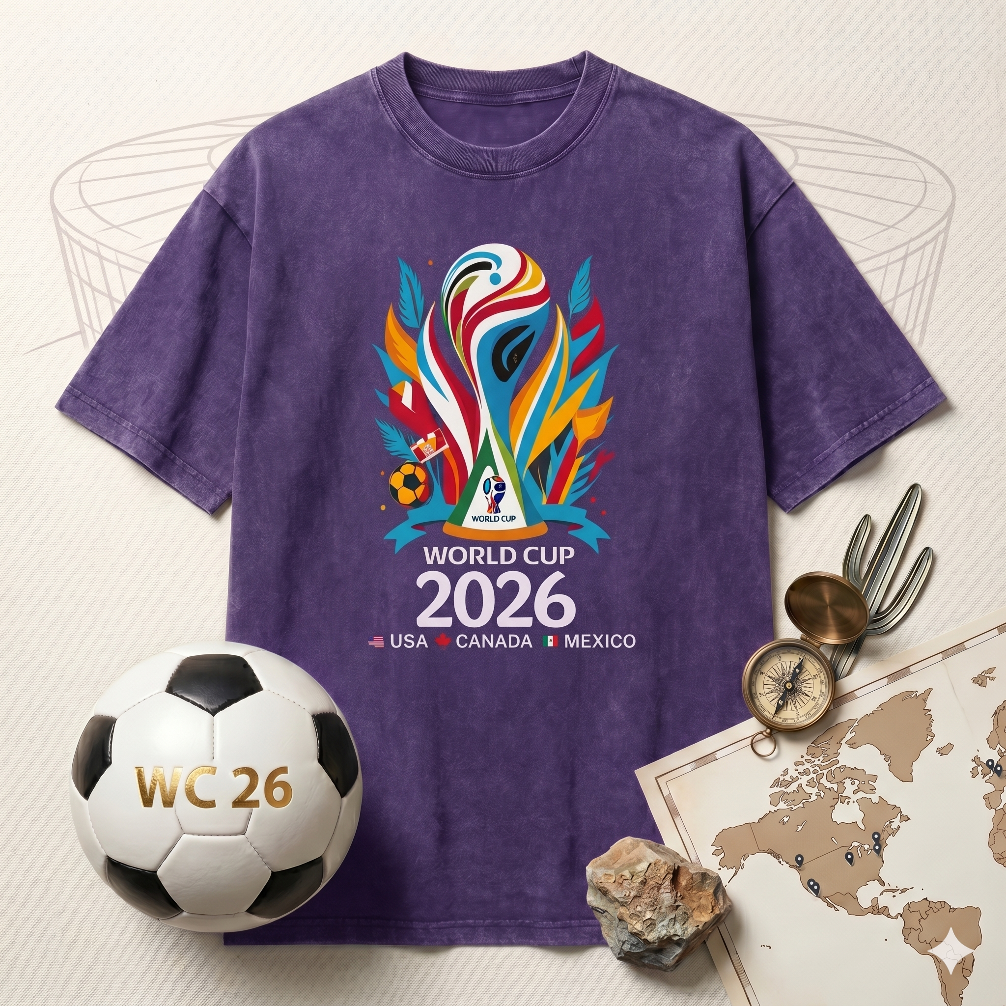 The Copa '26 Tri-Nation Vintage Tee